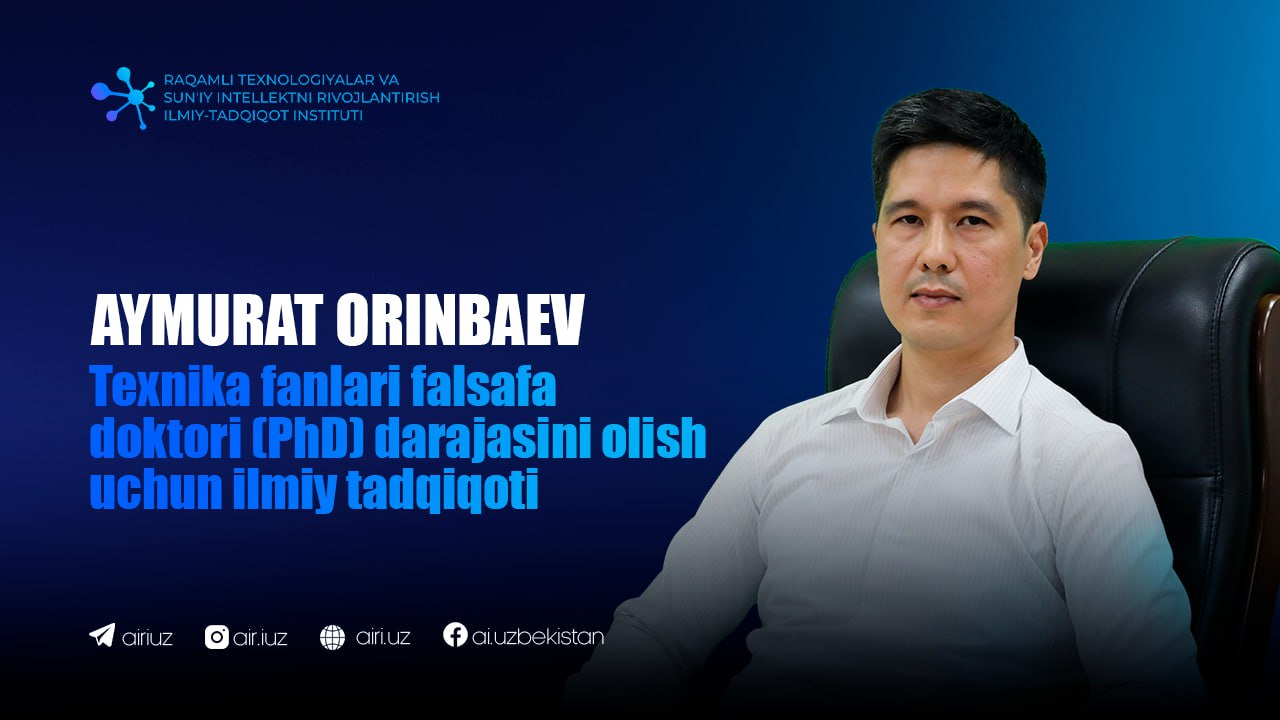 Aymurat Baxadurovich Orinbaev